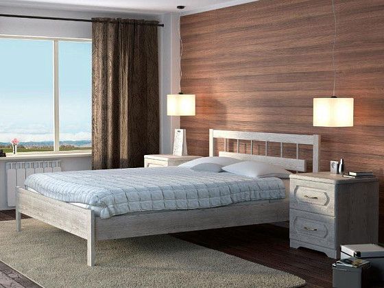 Кровать DreamLine Троя 1 (ясень) | Интернет-магазин Гипермаркет-матрасов.рф